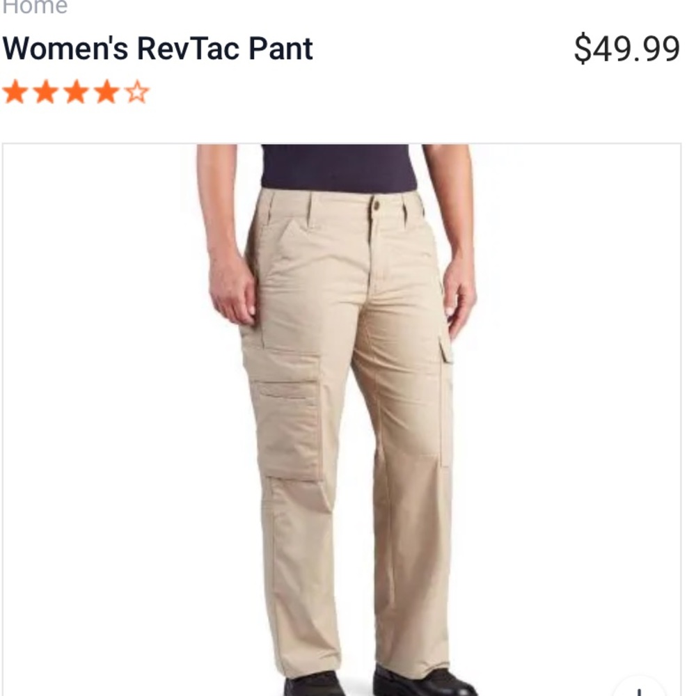 2 pair of Propper womens RevTac pants